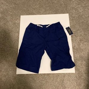 Boys size 14 Navy Polo shorts